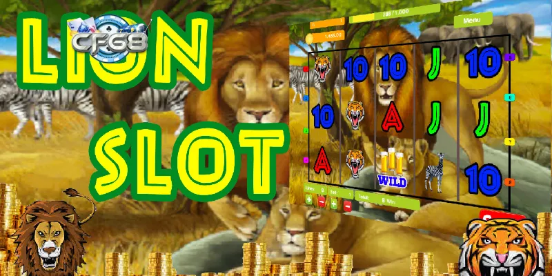 Nổ hũ Vua Sư Tử – Game slot thưởng lớn cực đã tại Cf68